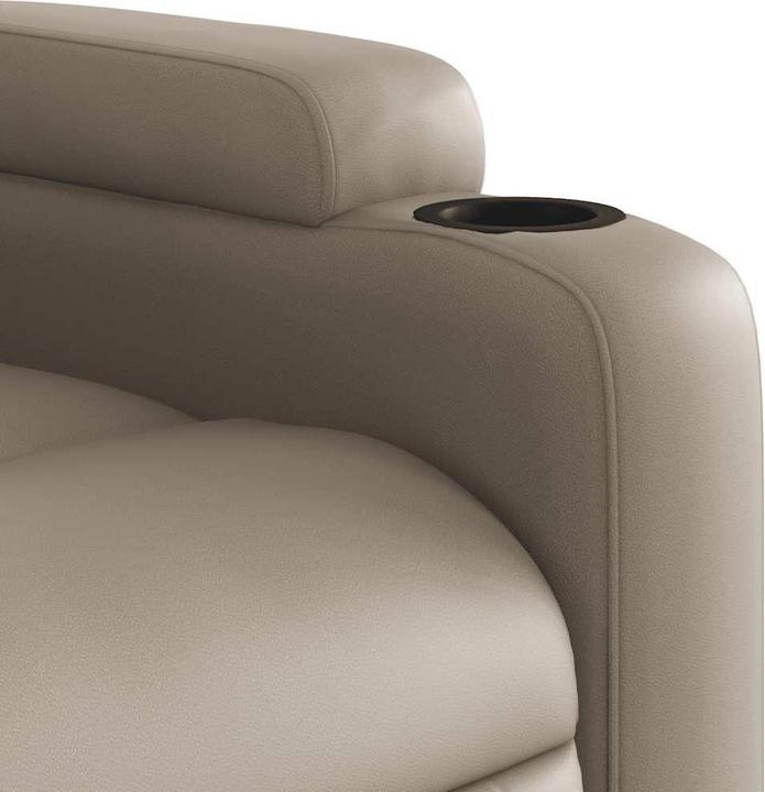 Produktbild VidaXL Massagesessel Cappuccino-Braun Kunstleder,Farbe
