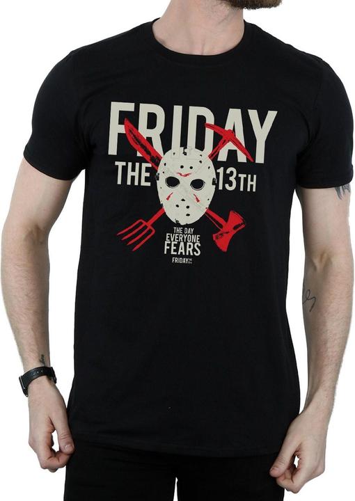 Actual product image Absolute Cult Mens Day Of Fear T-Shirt (3XL)
