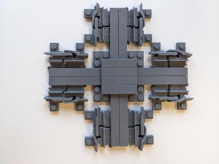 Produktbild LEGO City Schienenkreuzung Gleiskreuzung Kreuzung - NEU! Menge 1x