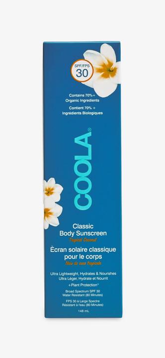 Image du produit Coola Suncare Classic Lotion Tropical Coconut (Crème solaire visage, SPF 30, 148 ml, 148 g)