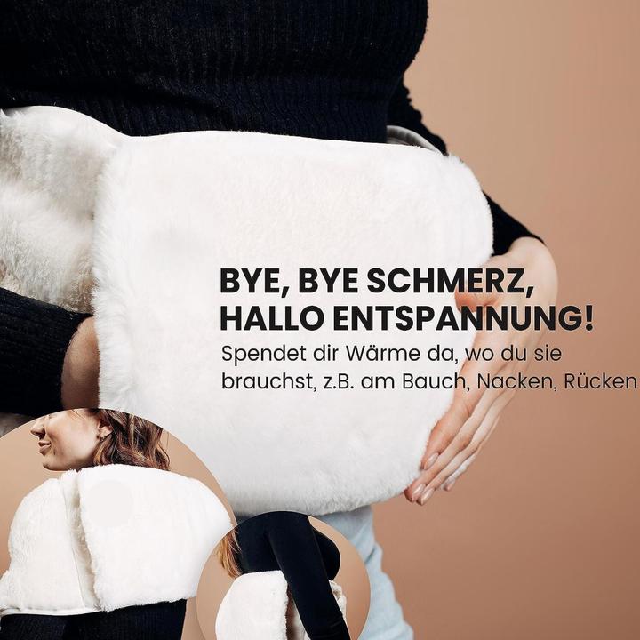 Image du produit Hermex Wärmegürtel- und Wärmflaschen-Set Handwärmer Bauchwärmer Heizflasche (0.80 l)