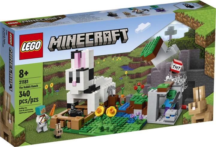 Actual product image LEGO Minecraft End-Of-Live Set Die Kaninchenranch - 21181 NEU! Teile 340x (21181)