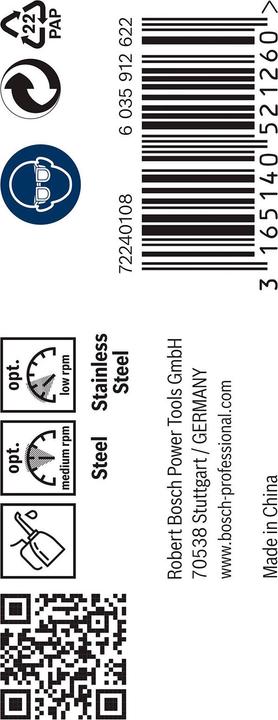 Produktbild Bosch Professional Zubehör PRO Stainless Steel HSS-Co Spiralbohrer, 6.8 x 69 x 109 mm (6.8 mm)