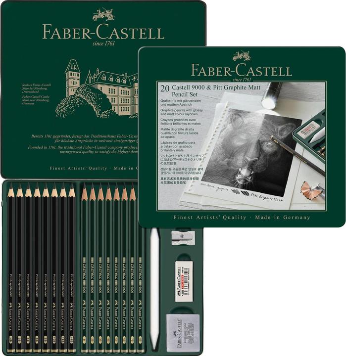 Produktbild Faber-Castell Graphite Matt (HB, 20 x)