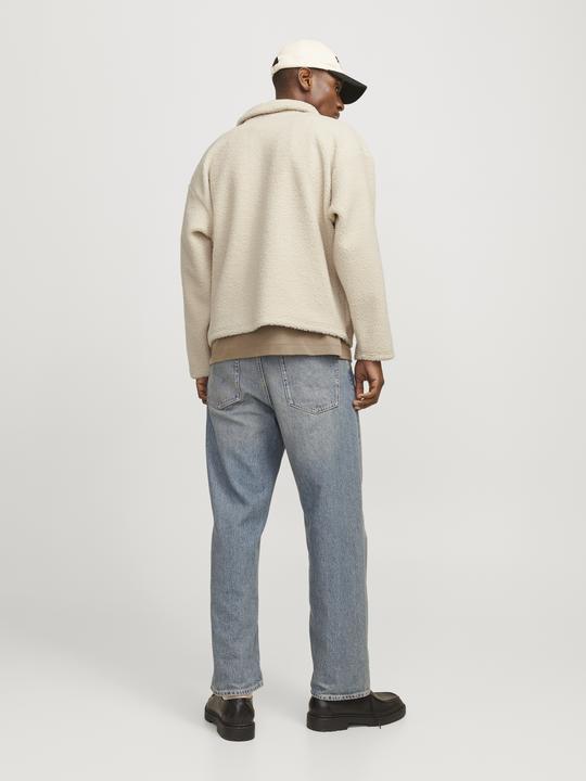 Produktbild Jack & Jones Joravondale Teddy Split Neck Sweat Ln (L)