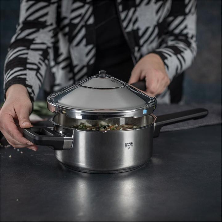 Actual product image Kuhn Rikon Duromatic (20 cm, Steam cooker, Stainless steel)