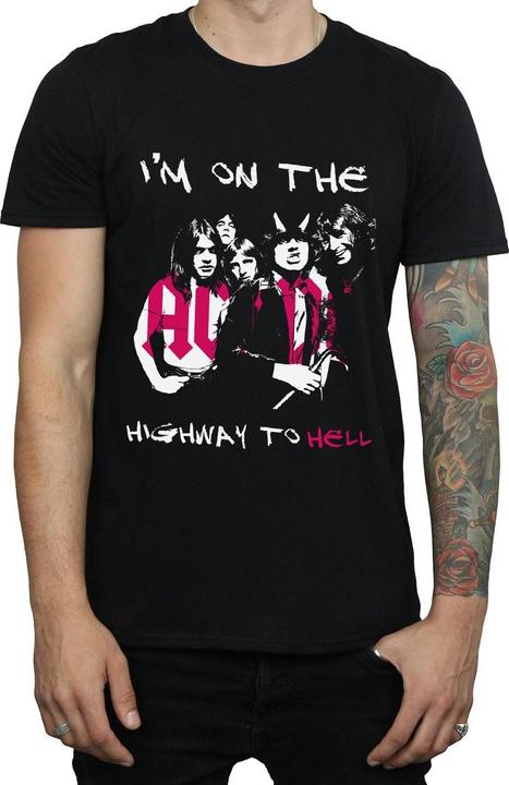 Image du produit AC/DC - T-shirt I'M ON THE HIGHWAY TO HELL - Homme (S)