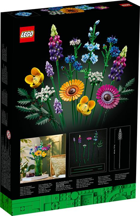 Image du produit LEGO Bouquet de fleurs sauvages (10313, LEGO Icons, LEGO Botanical)