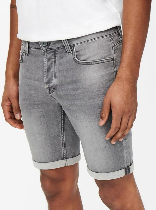 Actual product image Only & Sons ONSPly Life Reg Jog Jean Shorts (XS)