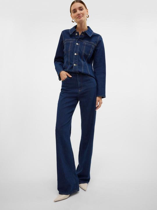 Produktbild Vero Moda VMTESSA Hohe Taille Weiter Beinschnitt Jeans Weit geschnitten (26)