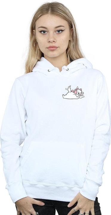 Immagine prodotto Disney Aristocats Marie Sweet Backside Breast Print Felpa con Cappuccio Donna (XXL)