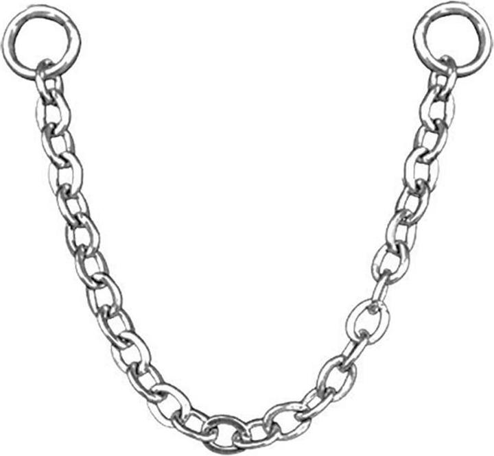 Produktbild Star Piercing Verbindungskette Basic silber (Chirurgenstahl 316L, ohne Messing)