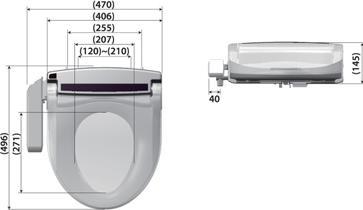 Produktbild Aquaperl Dusch WC-Sitz