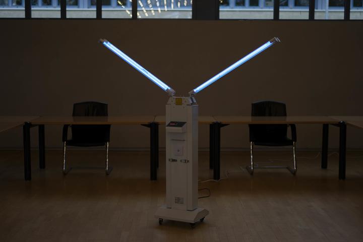 Immagine prodotto Good Connections Stazione di disinfezione UV-C da 120W con 4 tubi per un'area di 60 m²