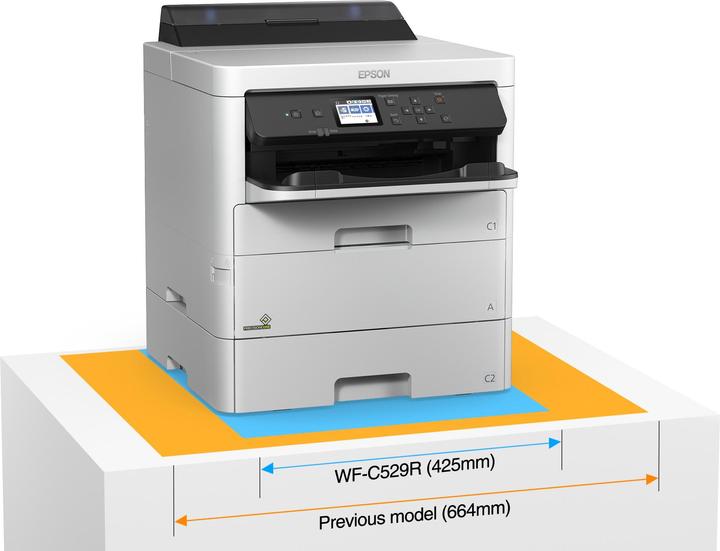 Image du produit Epson WorkForce Pro WF-C529RDTW Imprimante à jet d'encre couleur DPI WLAN (Couleur)