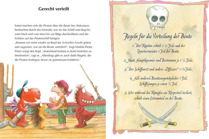 Actual product image Der kleine Drache Kokosnuss – Abenteuer & Wissen – Die Piraten (German, Ingo Siegner, 2024)