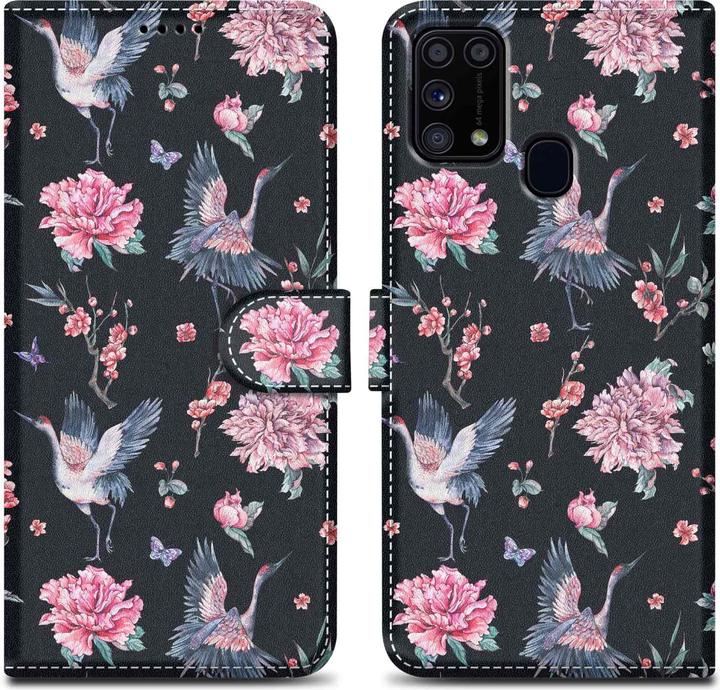 Kranich & Blumen No. 9
