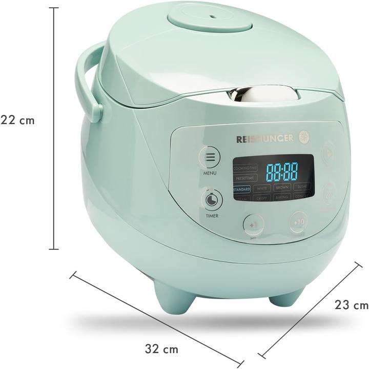 Actual product image Reishunger Digitaler Mini Reiskocher 542-MDRK-M