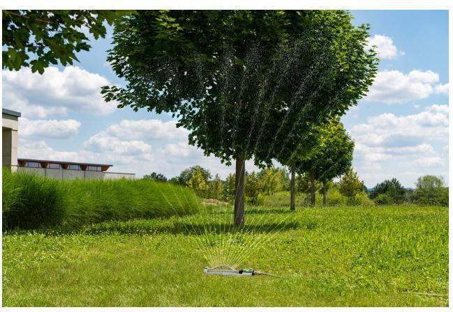 Actual product image Geka Oscillating Area Sprinkler Deluxe (Square sprinkler)