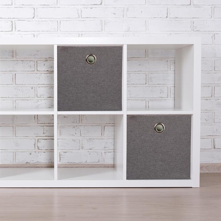 Actual product image Relaxdays 2x storage box (30.5 x 30.5 x 30.5 cm, 27 l)