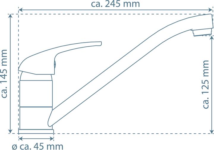 Produktbild Schütte ATHOS PLUS Spültischarmatur