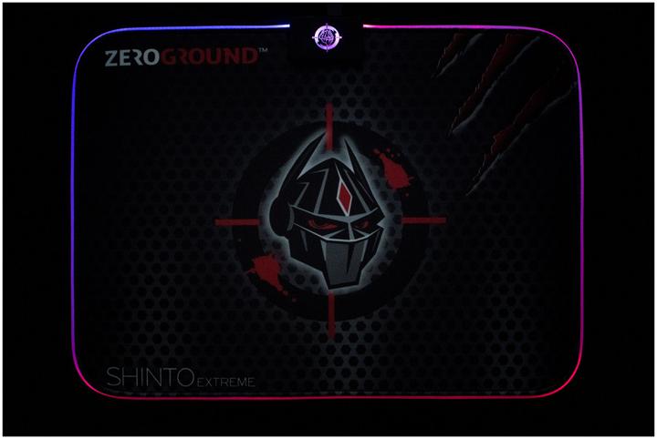 Image du produit Zeroground MP-1900G SHINTO Extreme V2.0 RGB Tapis de souris de jeu 350x250mm