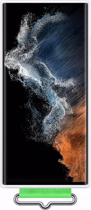 Actual product image Samsung Silicone cover with loop (Samsung Galaxy S22 Ultra)