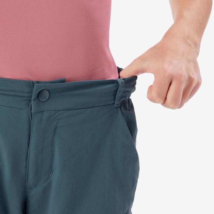 Image du produit Quechua Pantalon modulable de randonnée junior, MH500 bleu (10, 11, 12)