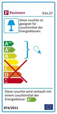 Energy Label Paulmann Recessed luminaire Cole Set (460 lm)
