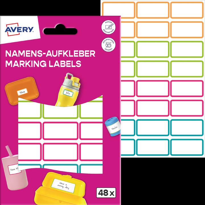 Produktbild Avery Namens-Etiketten