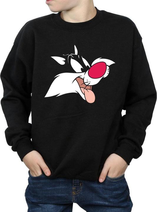 Immagine prodotto Looney Tunes Sylvester Face Felpa Ragazzi (128)