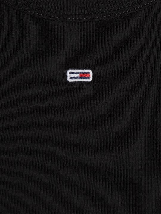 Actual product image Tommy Jeans Tjw Slim Essential Rib Ss Ext (S)
