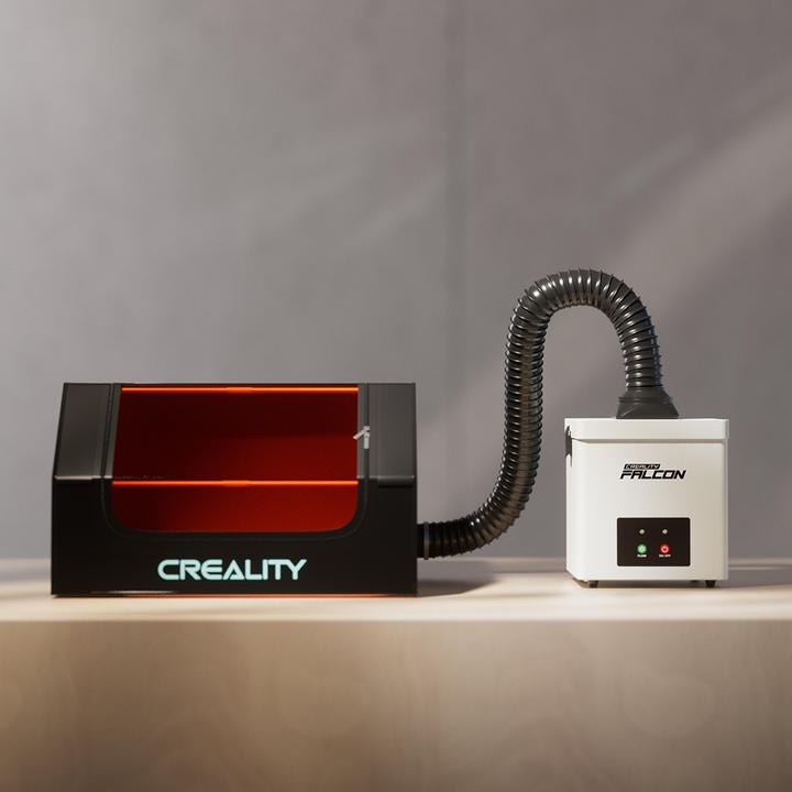 Actual product image Creality Desktop Falcon Smoke Purifier Yw45 (Cleaning)
