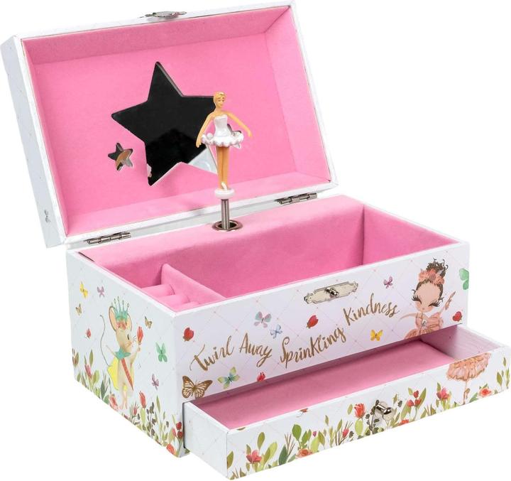 Immagine prodotto Intirilife Scatola portagioie con carillon e musica per bambini