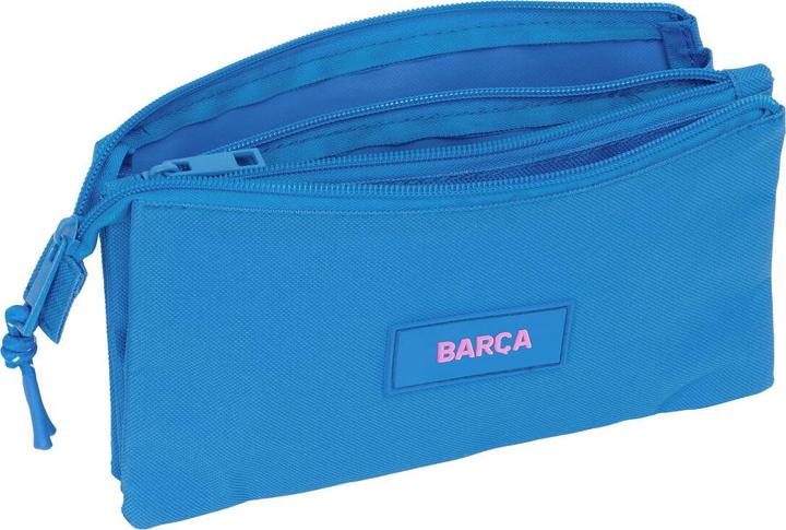 Produktbild FC Barcelona Dreifaches Mehrzweck-Etui F.C. Barcelona Blau 22 x 12 x 3 cm