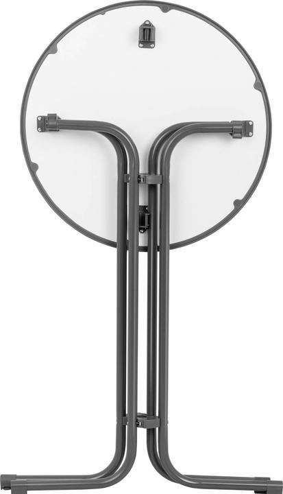 Image du produit Royal Catering Mange-debout pliable - Ø 80 cm - Gris (89 x 80 cm)