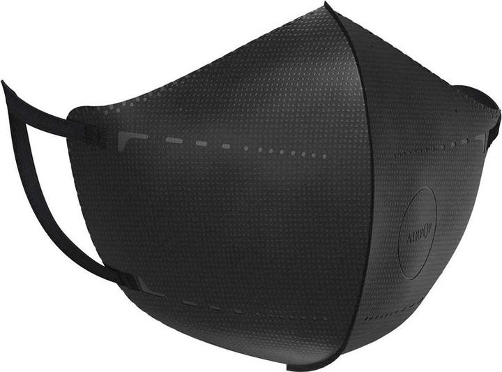 Produktbild AirPop Face Mask Pocket 2pcs (Black) (2 x)