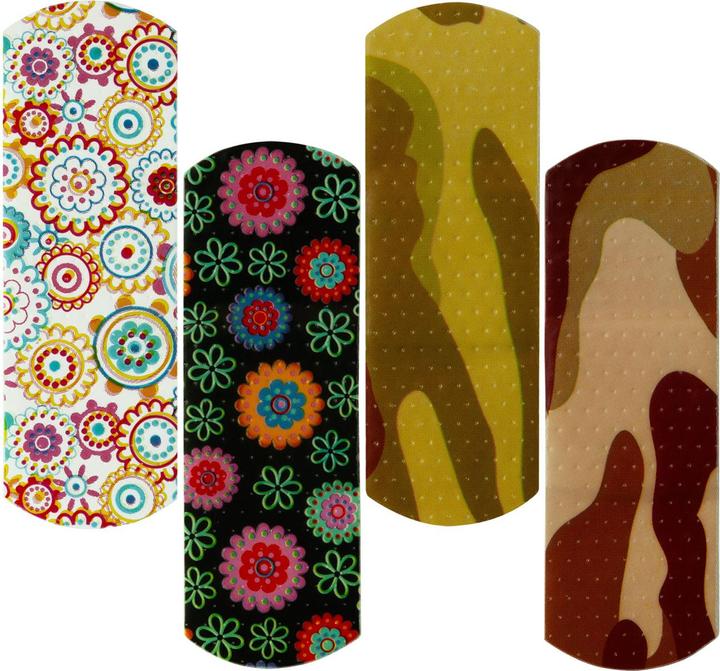 Image du produit Casativo Set de pansements pour enfants, 40 pièces, 4 couleurs vives (40 x)