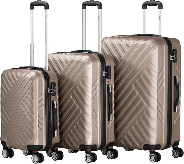 Actual product image Zelsius 3-teiliges Hartschalenkoffer-Set (Hand luggage (up to 50 litres))
