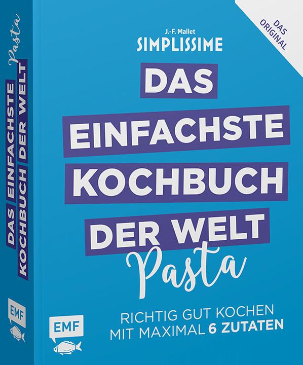 Actual product image Simplissime - Das einfachste Kochbuch der Welt - Pasta (German, Jean-Francois Mallet, 2018)