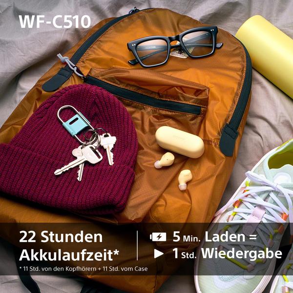 Produktbild Sony WF-C510 (keine Geräuschunterdrückung, 11 h, Kabellos)