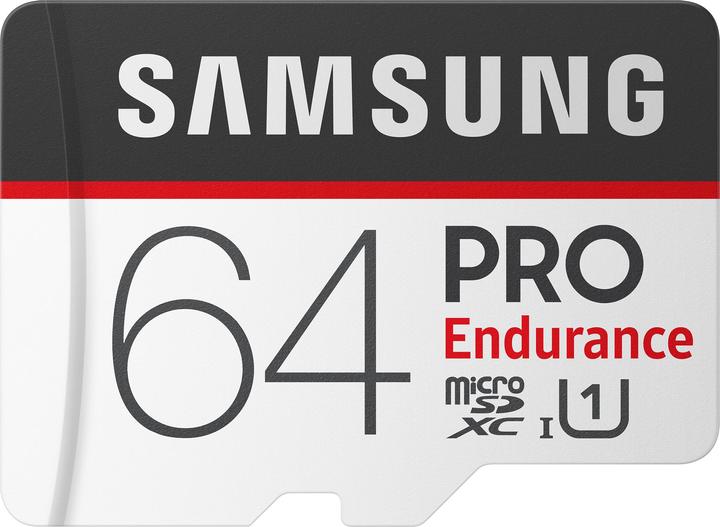 Produktbild Samsung Pro Endurance microSD UHS-I (64 GB, microSDXC, U3, UHS-I)