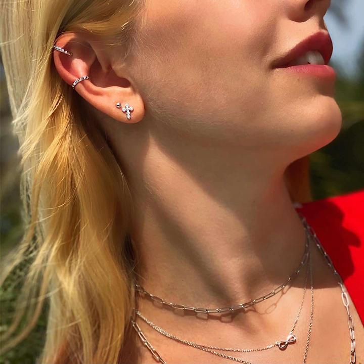 Image du produit Candy Boucles d'oreilles Adalyn, argent sterling 925 (Argent sterling 925, Argent massif de 925)