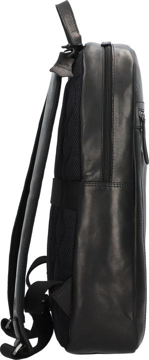 Produktbild Greenburry Pure Black Rucksack Leder 46 cm Laptopfach (13 l)