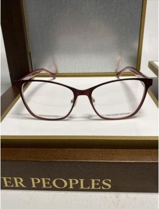 Actual product image Kate Spade Seline C9A Red Cat Eye Glasses 53-16-140