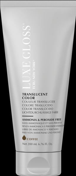 Ecru New York LUXE GLOSS - Translucent Color Coffee