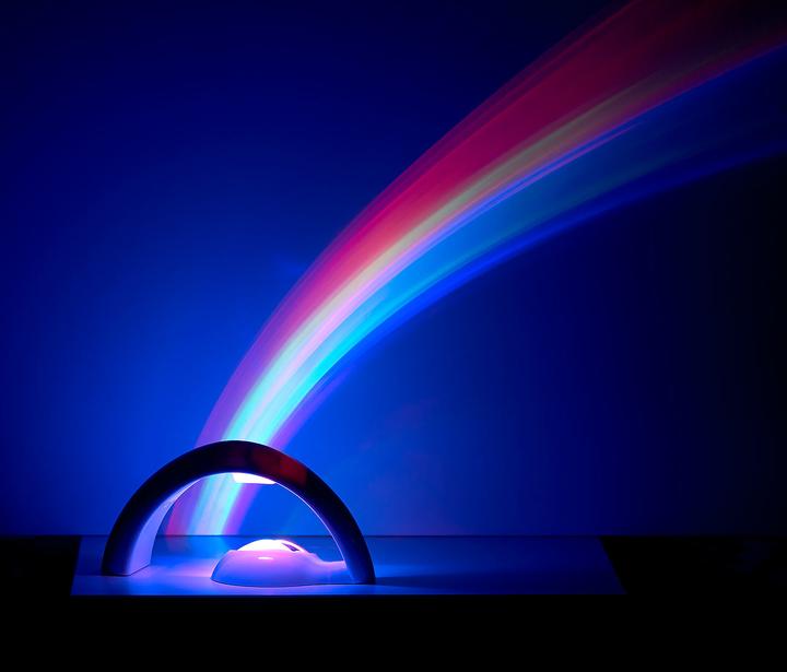 Actual product image Playtastic LED rainbow projection light for bedrooms and children's rooms (30 lm)