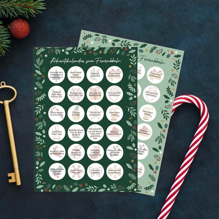 Image du produit Papierdrachen Calendrier de l'Avent à gratter - Petite pause