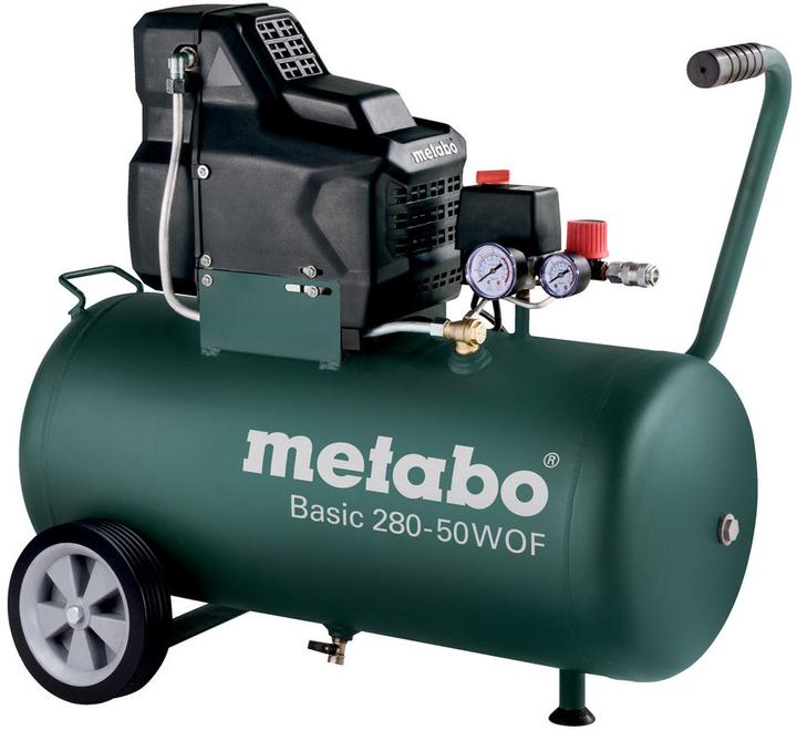 Actual product image Metabo Compressor Basic 280-50 W OF (601529000) cardboard box (8 bar, 50 l)