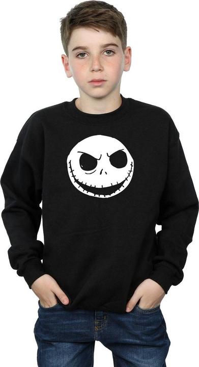 Produktbild Dick Smith Jack Skellington Gesicht Baumwoll Sweatshirt Jungen (116)